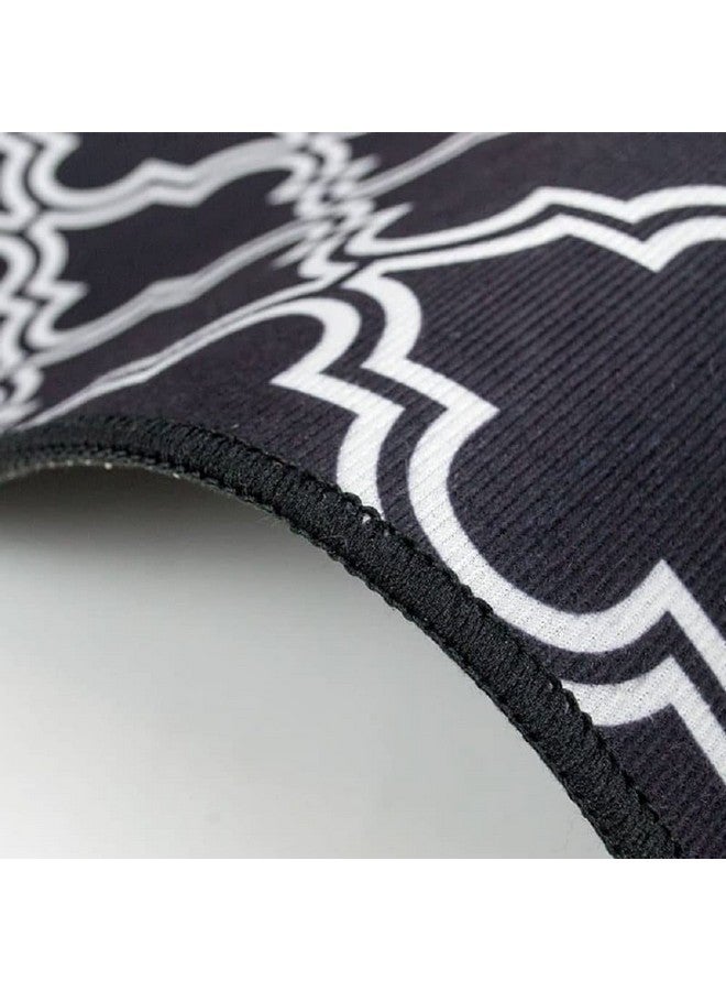 Home-Cloud حصيرة مطبخ منزل كلاود 6 مم مطبوعة بالفواكه سميكة مضادة للانزلاق، قابلة للغسل، حجم كبير، مطبوعة، حصيرة مطبخ مصممة قابلة للطي للأرضية في المنزل وغرفة النوم (40 × 120 سم 40 × 60 سم)(سجادة سوداء) - Image 5