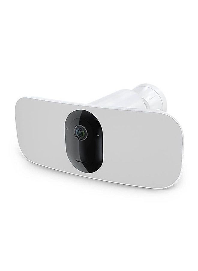 ARLO - Pro 3 Floodlight Camera - Wireless Security, 2K Video & HDR, Color Night Vision, 2 Way Audio, Wire-Free, Direct to WiFi No Hub Needed, 160° View, Works with Alexa, White - FB1001 - Image 1