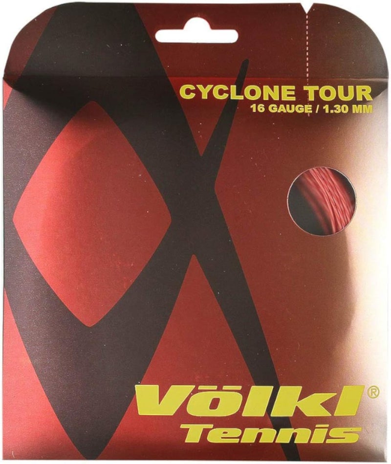 Volkl Cyclone Tour Tennis String Set-16G-Red