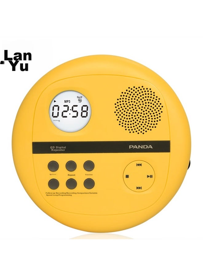 Panda F-01 Cd Player, English Repeater, Portable Mp3 Player, Mini Rechargeable Card-insertable Disc Learning Machine, Teaching Transcription Player - Image 3
