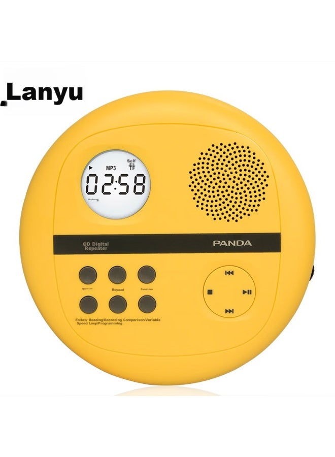 Panda F-01 Cd Player, English Repeater, Portable Mp3 Player, Mini Rechargeable Card-insertable Disc Learning Machine, Teaching Transcription Player - Image 2