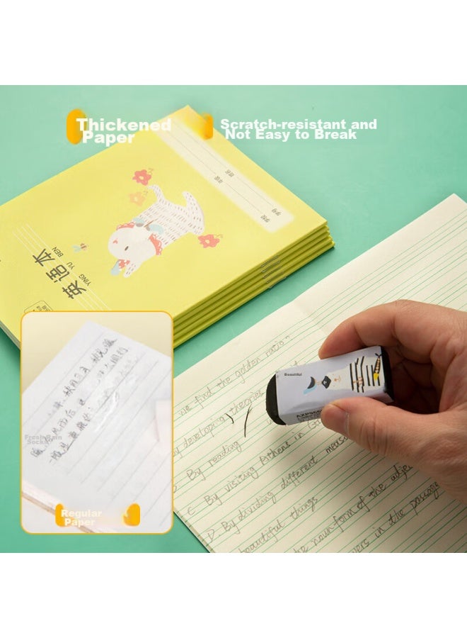ام اند جي M&g Stationery 36k دفتر إنجليزي، دفتر واجبات مدرسي ابتدائي 10 أسطر، كراسة، دفتر تمارين، كتاب إنجليزي، دفقراءة كرتوني للأطفال، 14 صفحة، 10 دفاتر لكل علبة، K36164 - Image 3