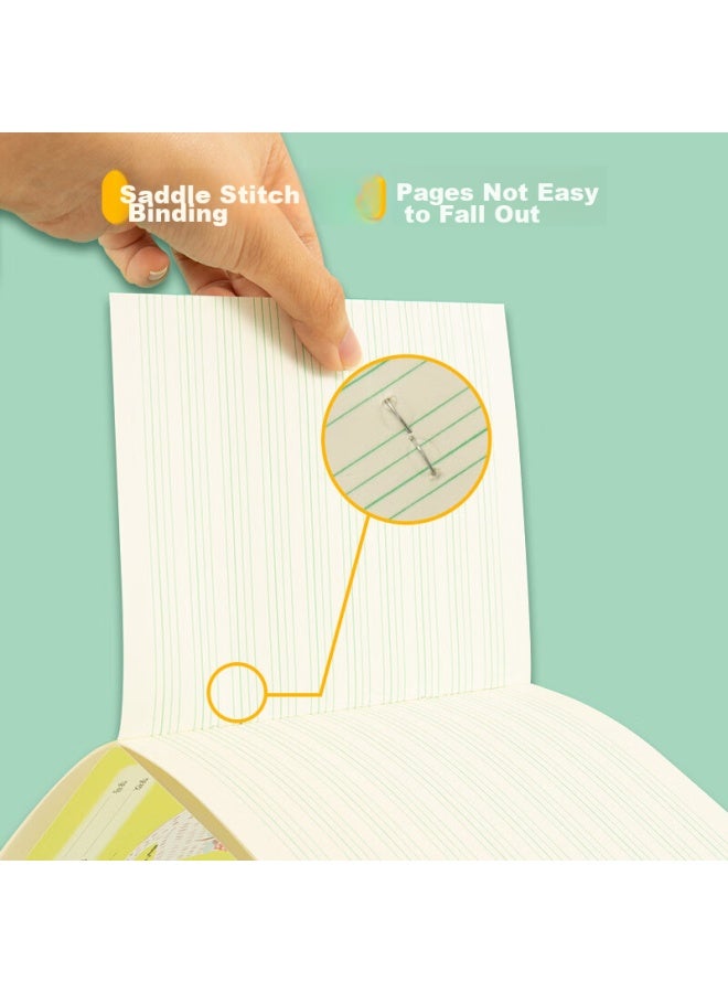 ام اند جي M&g Stationery 36k دفتر إنجليزي، دفتر واجبات مدرسي ابتدائي 10 أسطر، كراسة، دفتر تمارين، كتاب إنجليزي، دفقراءة كرتوني للأطفال، 14 صفحة، 10 دفاتر لكل علبة، K36164 - Image 5
