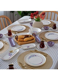 Glore Lindy Gold Gilded 41 Piece Ceramic Breakfast Set  - Image 1
