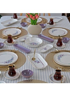 Glore Lindy Gold Gilded 41 Piece Ceramic Breakfast Set  - Image 3