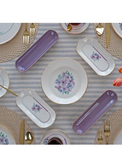 Glore Lindy Gold Gilded 41 Piece Ceramic Breakfast Set  - Image 2