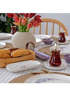 Glore Lindy Gold Gilded 41 Piece Ceramic Breakfast Set  - Image 4