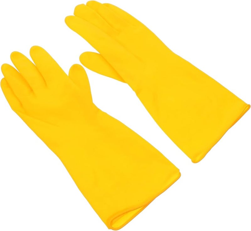 قفازات صحون لاتيكس قابلة لإعادة الاستخدام من Safigle غير قابلة للانزلاق ومريحة للمطبخ والحمام - Image 2