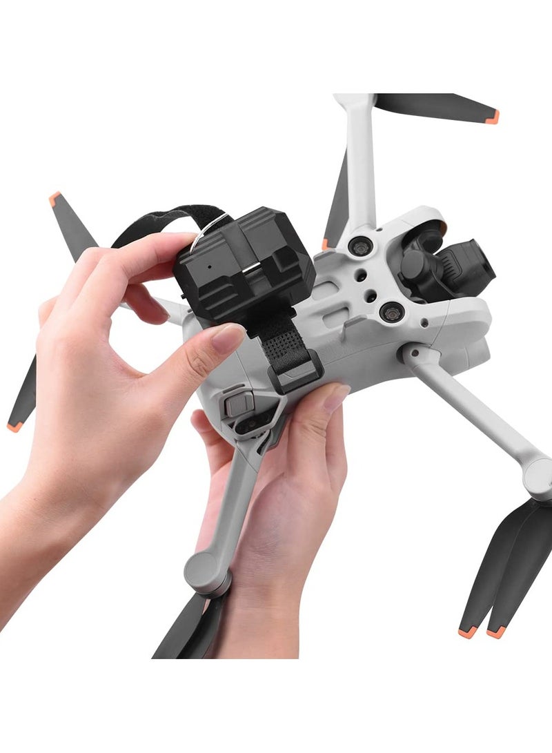 Drone Thrower for DJI Mini 3 Pro and Mavic 3, Remote-Controlled Air Dropper, Ideal for Delivering Bait, Gifts and Wedding Rings, USB Charged, Quick Release, Safe Magic Strap - Image 5