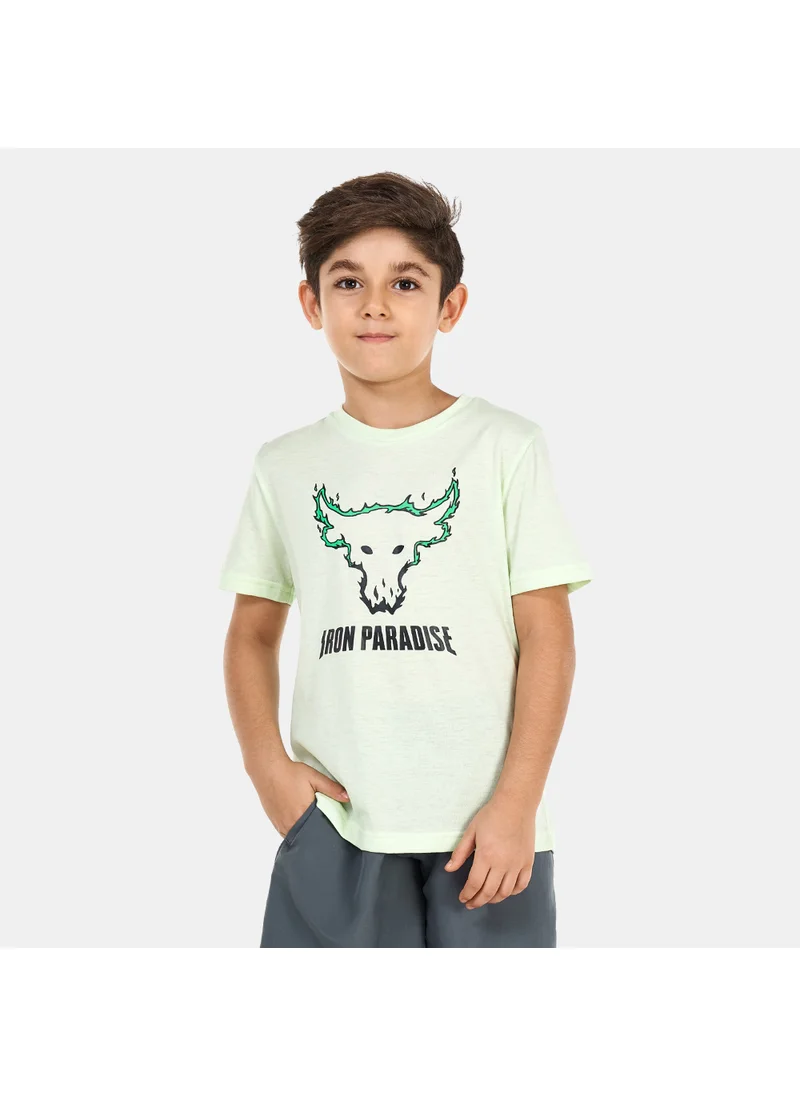 اندر ارمور Kids' Project Rock Brahman T-Shirt