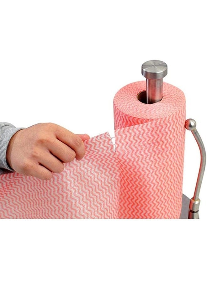 150Pcs/Roll REUsable Cleaning Wipe, Household &Kitchen Towels,Disposable Cleaning Cloth, Dish Cloth Dish Towels Dish Rags REUsable Kitchen Paper Towels, Wash Towels, Multicolor  - Image 5
