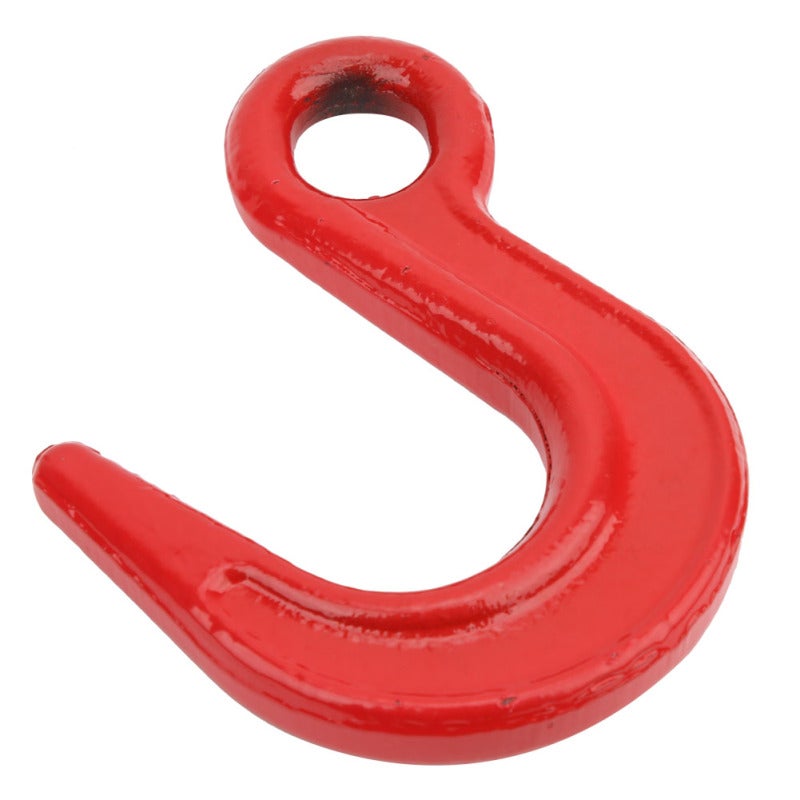 Lifting Hook: 1 Pc Alloy Steel Forged High Strength Load Bearing - Anti-Corrosion Anti-Wear Powder Coated Large Opening - for Factory Lifting Harbor Hoisting Construction - Image 4