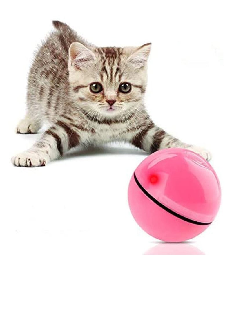 KASTWAVE Cat Toys for Indoor Cats Kittens Interactive Training, Self Rotating Moving USB Rechargeable Smart Cat Toy Ball  - Image 1