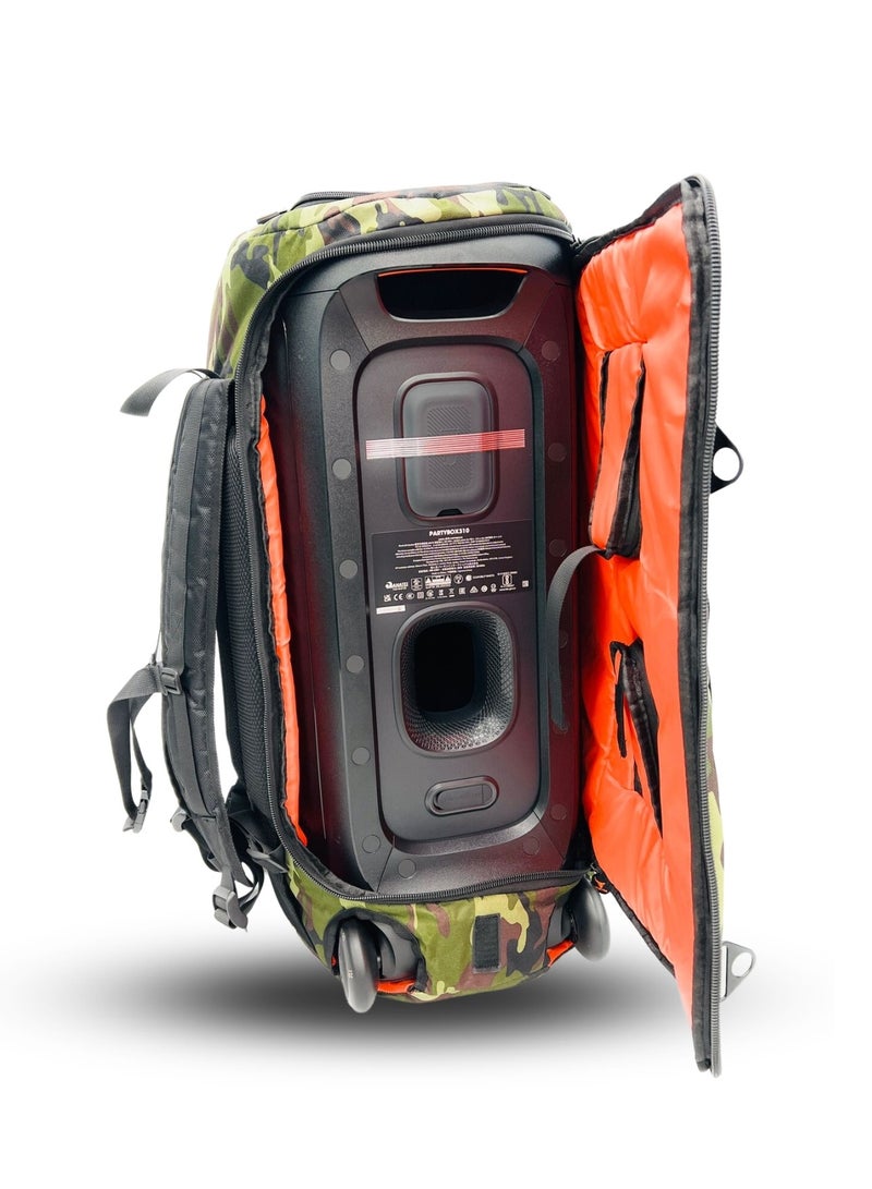 Angry Bull Party Box 310 Speaker Backpack Bag – High-Quality Cloth with Adjustable Shoulder Straps  - Image 5