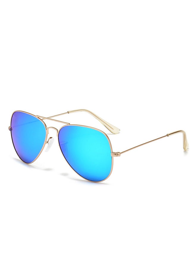 Chixing Sunglasses for Men Women Aviator Polarized Metal Mirror UV 400 Lens Protection - Image 1