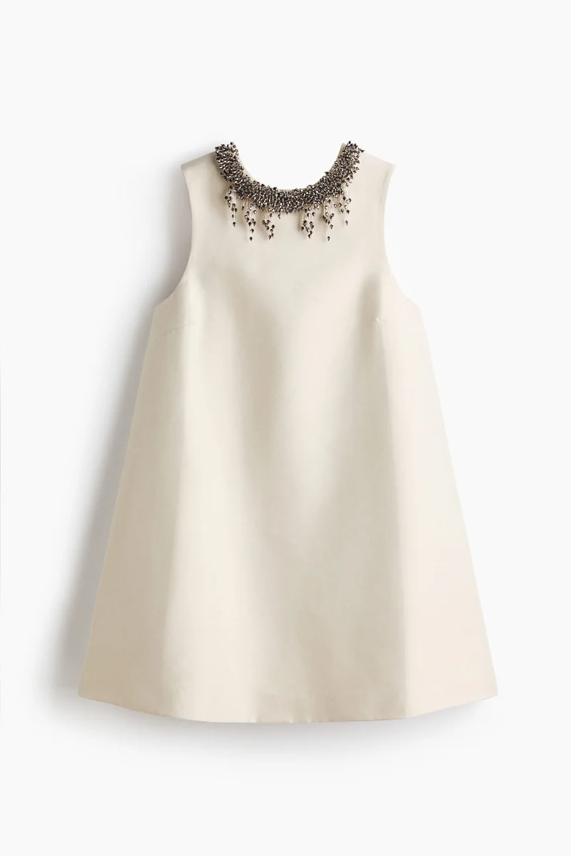H&M  Embellished A-line dress for Women | Best Price UAE