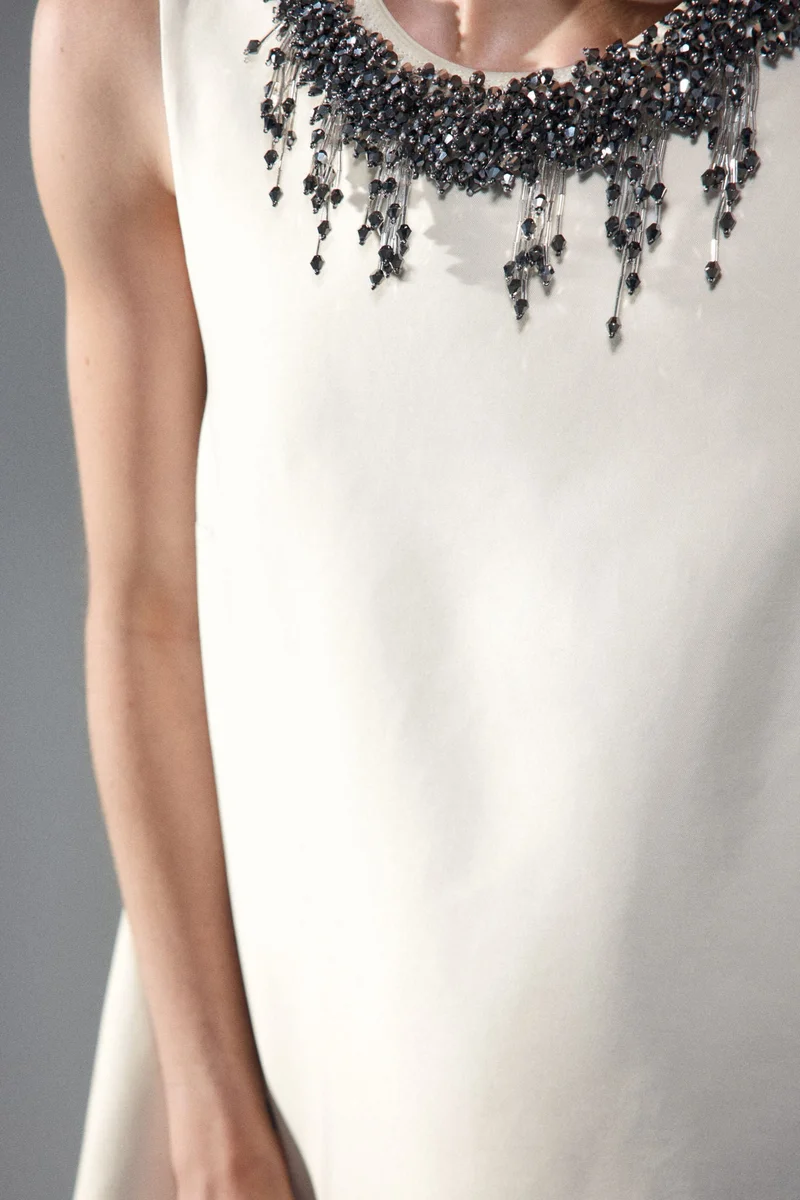 H&M  Embellished A-line dress for Women | Best Price UAE