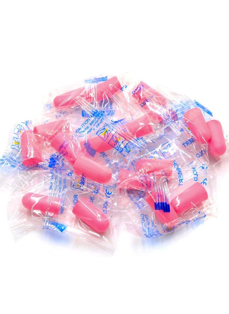 HASPRO - HASPRO Ultra Soft Foam Earplugs, Best Earplugs for Noise Canceling, Snoring, Work, DIY, Noise Reduction SNR 38dB (Pack of 10, Pink) - Image 1