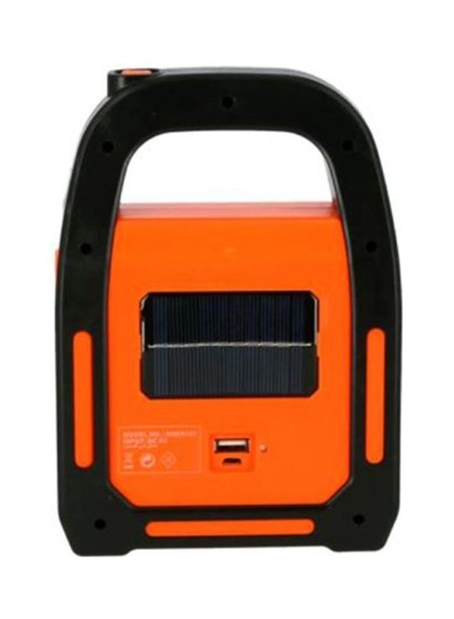 KRYPTON Attractive Rechargeable Emergency LED Black/Orange - Image 2