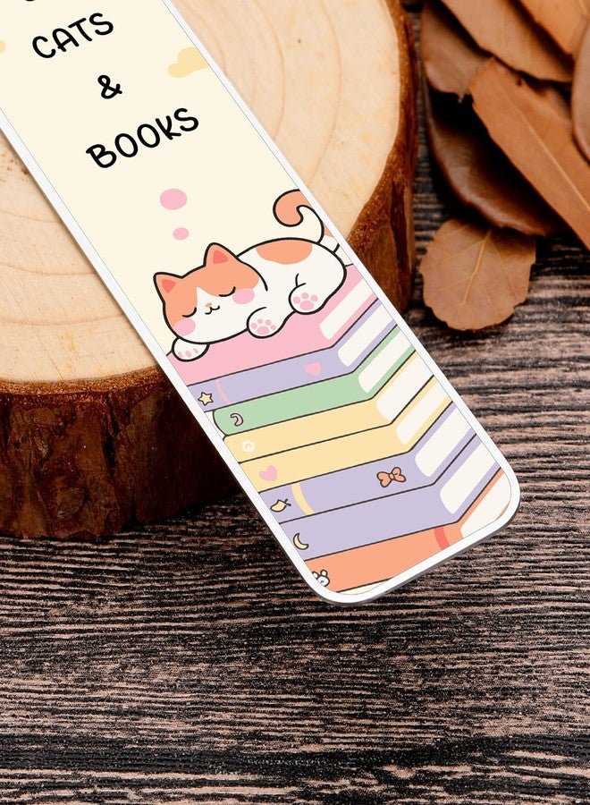 Fleure Esme Cat Bookmarks for Book Lovers, Cat Lover Gifts for Women Men, Boo Basket Stuffers for Women, Christmas Stocking Stuffers for Adults, Cute Book Marks for Reading, Christmas Birthday Gifts Pet Lovers - Image 5