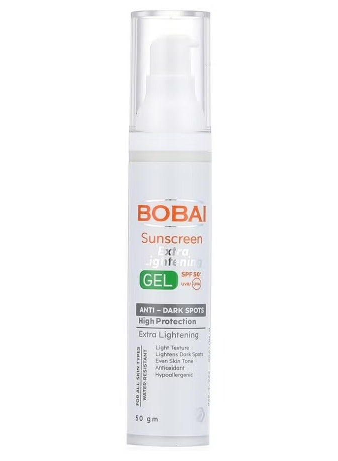 Bobai Sunscreen Extra Lightening gel Spf 50 - 50 Gm