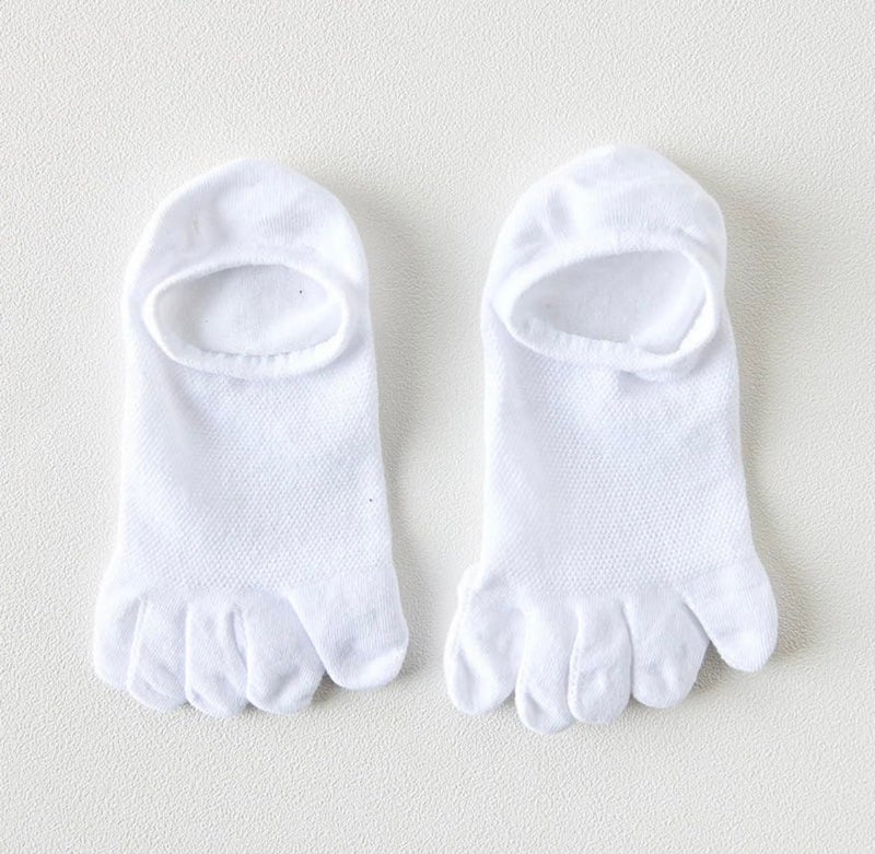 Freshfoot 5 Finger Socks For Men With 100% Combed Organic Cotton Socks For All Season Wear Breathable, Odour Free & Anti-Bacterial, Stylish Low Cut, With Ultimate Comfort (8 Colors), Assorted - Image 4