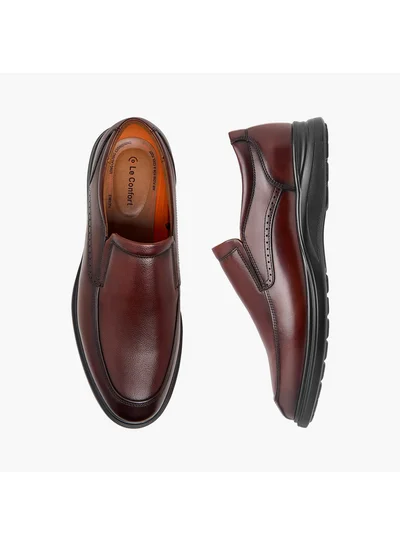Le Confort Men Textured Slip-On Loafers