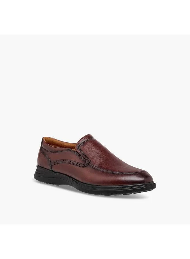 Le Confort Men Textured Slip-On Loafers