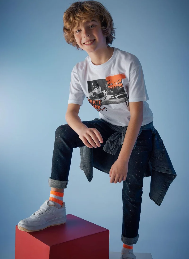 DeFacto Kids Printed T-Shirt