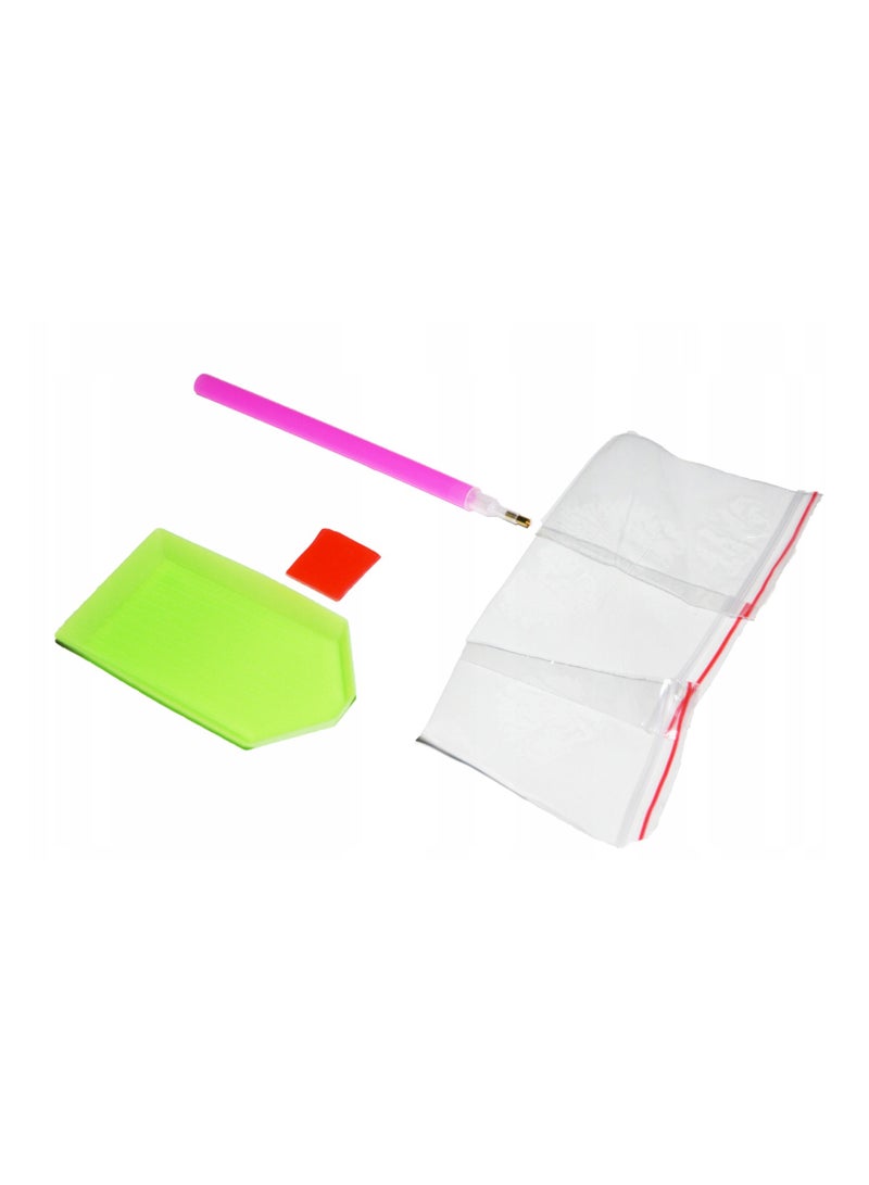 BrainGiggles Brain Giggles DIY 5D Diamond Art Cushion Cover Kit – Bear Design Diamond Embroidery Rhinestone Painting Kit for Kids, Girls & Adults – Handmade Arts & Crafts Home Décor - Image 3