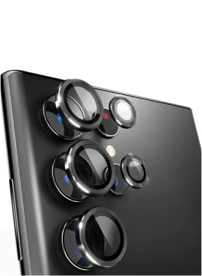 JAJEEK Samsung Galaxy S24 Ultra 5G 2024 Premium Camera Lens Film Protector Shield (MLHICR) – Clear/Black – Ultra-Clear HD Glass Lens Guard, Scratch-Resistant, Anti-Fingerprint, Easy Bubble-Free Installation, Full Camera Coverage, Durable & Lightweight - Image 4