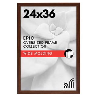 Americanflat 24x36 Poster Frame with Polished Plexiglass  Wide Picture Frames Made of Engineered Wood for Vertical or Horizontal Wall Display  Epic Collection  Mahogany - pzsku/ZB9BBCF96AC4D537AB54EZ/45/1749490416/bd103272-1e34-499f-a19f-b4a5a9fa5613