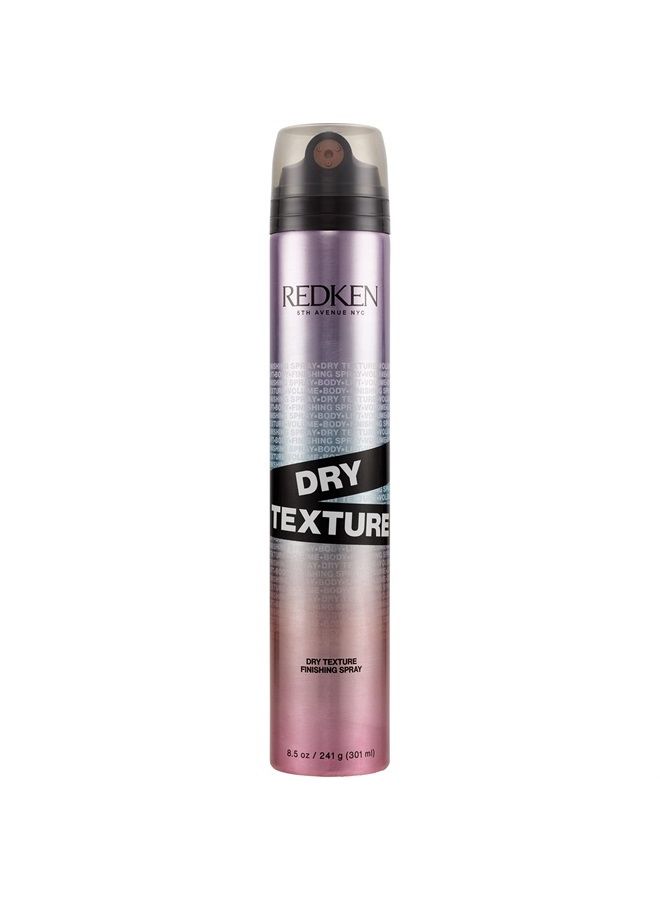 Redken Triple Dry 15 Dry Texture Finishing Spray | For All Hair Types | Adds Body & Shine Without Stickiness | Medium Hold | 8.5 Oz - Image 1