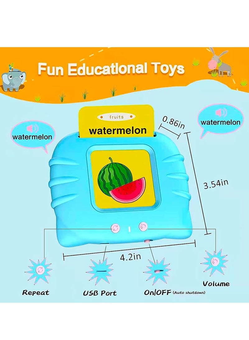 Toddler Toys for 2 3 4 5 Year Old Boys and Girls Autism Sensory Toys for Autistic Children Learning Montessori Toys Speech Therapy Toys 224 Sight Words Talking Flash Cards - Image 3