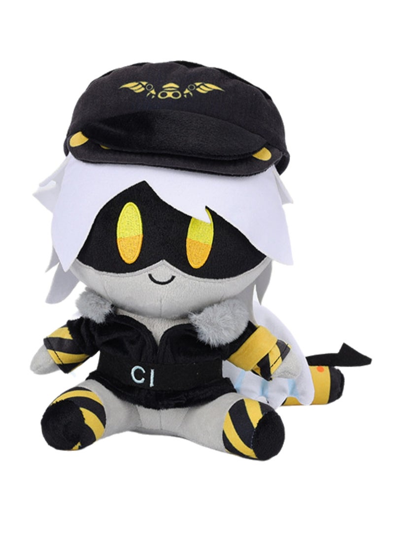 Uzi and V Series Plush Toys Anime Peripheral Plush Toys Doll Hug Plush Animal Fans Collection gift (little girl with wings hat) - Image 1