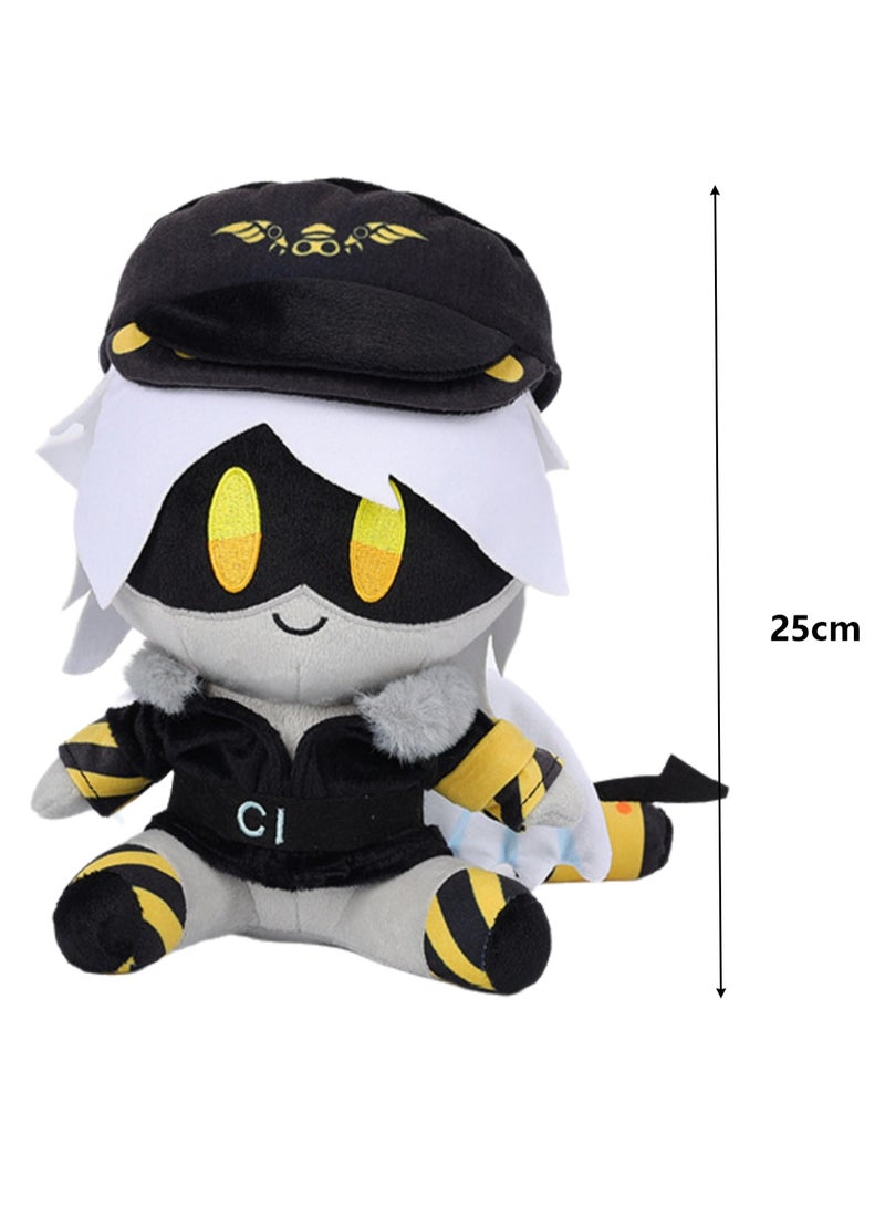 Uzi and V Series Plush Toys Anime Peripheral Plush Toys Doll Hug Plush Animal Fans Collection gift (little girl with wings hat) - Image 2