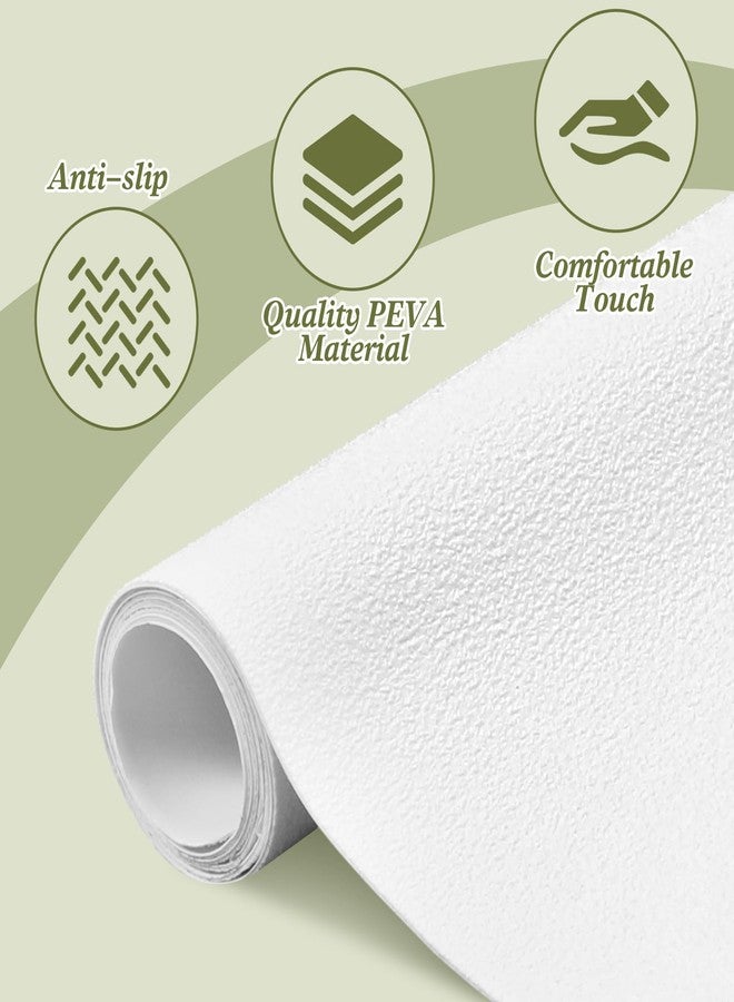 Colingmill 40 x 16 Inch Extra Long Non Slip Bathtub Mat for Tub Adhesive Vinyl Anti Slip Non Skid Safety Bath Mat with Drain Cut Out for Shower Floor Boat Wet Areas - Image 3