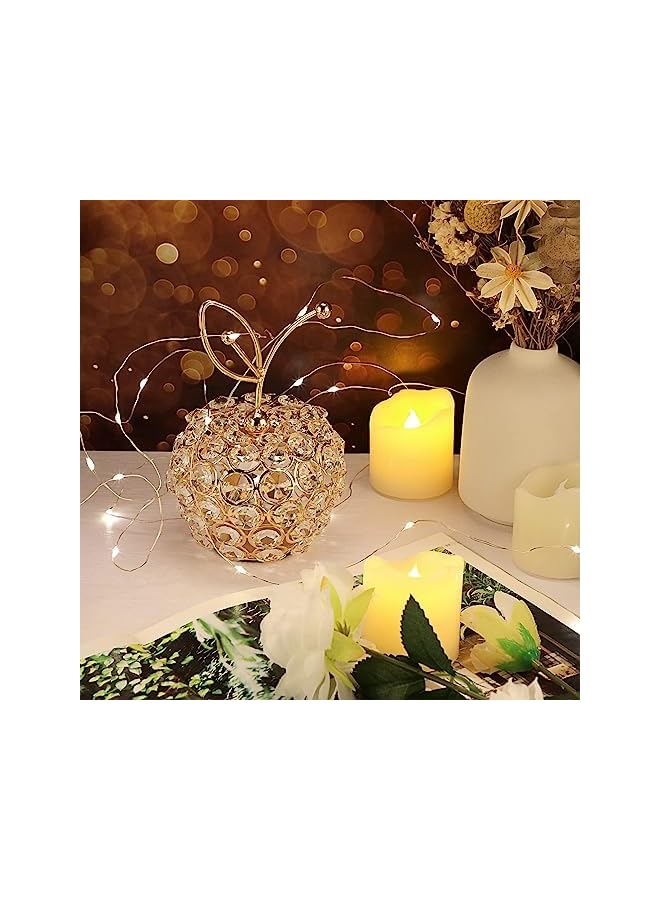 Zaboon Beads Fruit Ornament Decorative Handmade, Artificial Fruit Figurine Statue, Tabletop Centerpiece For Home Decor Party Wedding Anniversary Festival Gift - Image 3