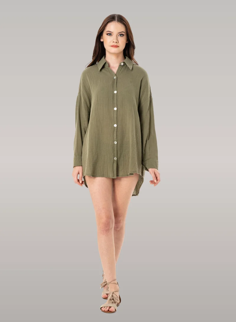 جاست نيتشر قميص نيكي مزدوج