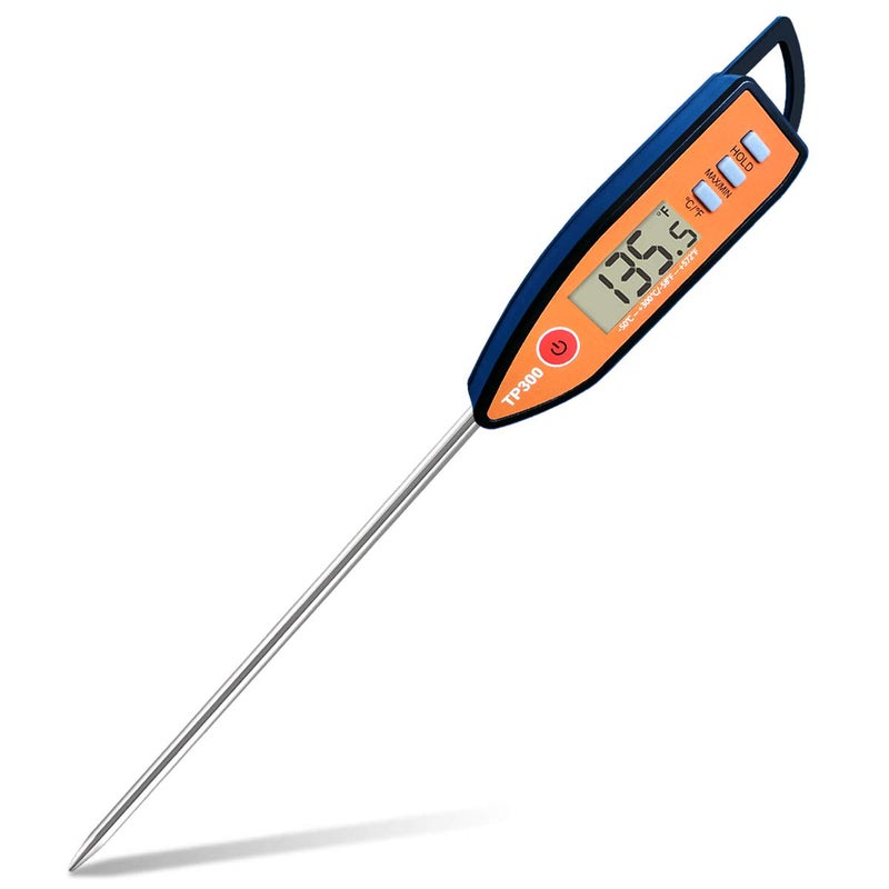 NANGOALA Digital Meat & Milk Thermometer - Instant Read Probe for Cooking, BBQ, Grill, Deep Fry, Roast & Baking - Image 1