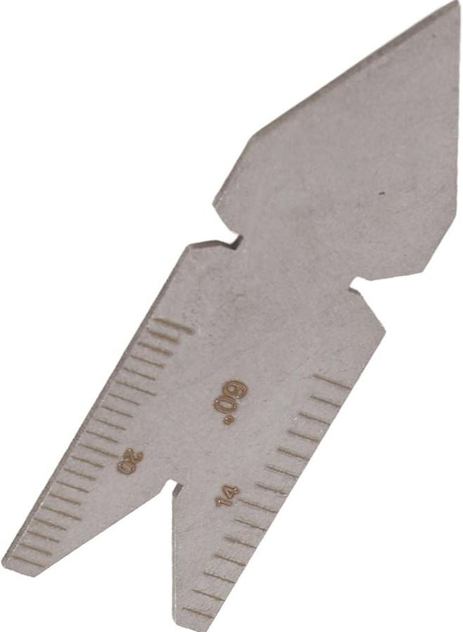 مترية ISO60 درجة خيط زعنفة السمكة أداة قطع مخرطة فولاذ مقاوم للصدأ صغيرة خفيفة الوزن - Image 2