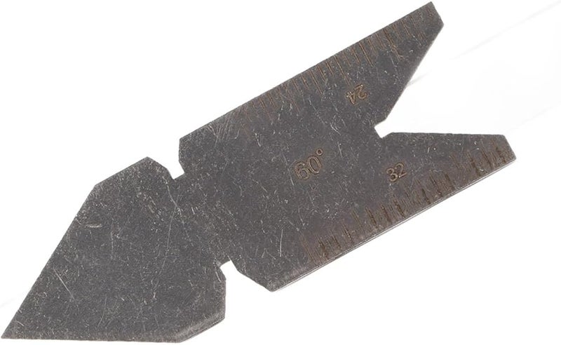 مترية ISO60 درجة خيط زعنفة السمكة أداة قطع مخرطة فولاذ مقاوم للصدأ صغيرة خفيفة الوزن - Image 5