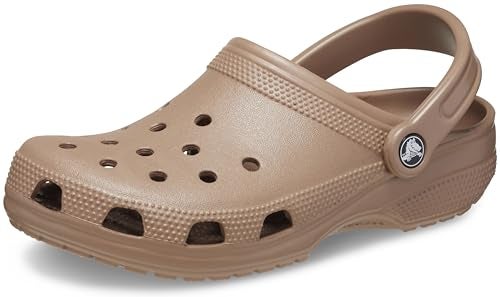 Crocs Unisex-Adult Classic Clog, Clogs for Women and Men, Latte, 12 Men/14 Women - Image 5