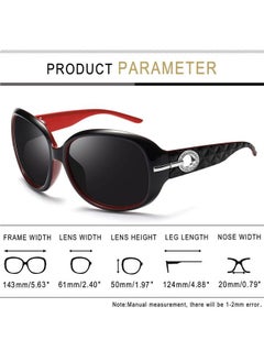 Big Polarized Womens Sunglasses Oversized Trendy Large Black Red Sunglasses For Women Uv Protection Dark Lens Sun Glasses Woman Sensitive Eyes Blenders Ladies Rhinestone Sunnies Driving Party - pzsku/ZB9BC7A7D3190D0E377EFZ/45/_/1693829001/4e0bf06f-4655-4661-a786-2cf896c2aafb