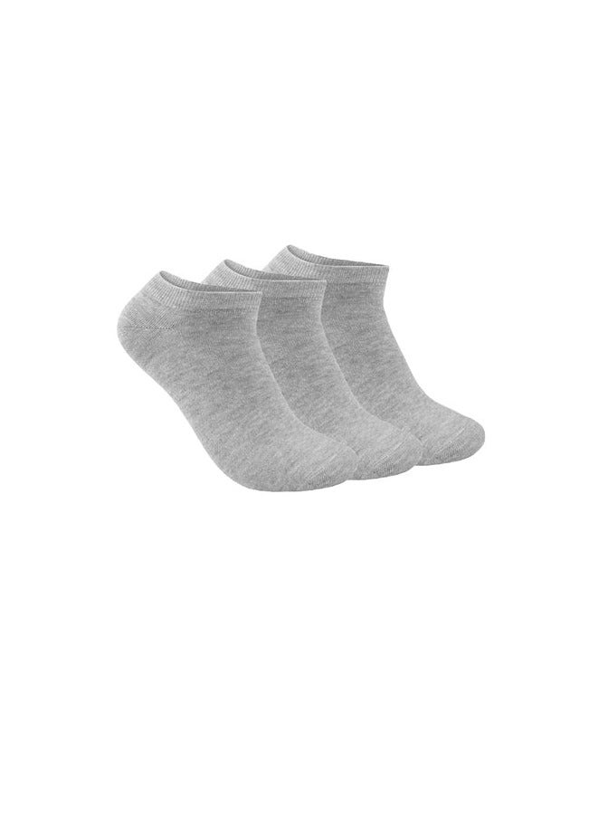STITCH STITCH Men's Pack of 3 No Show Casual Socks 