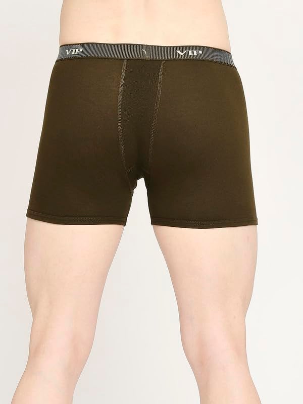VIP Fresh Mesh Air Flow Cotton Trunks for Men | Breathable Stretch Mesh with Soft Elasticized Waistband - Image 4