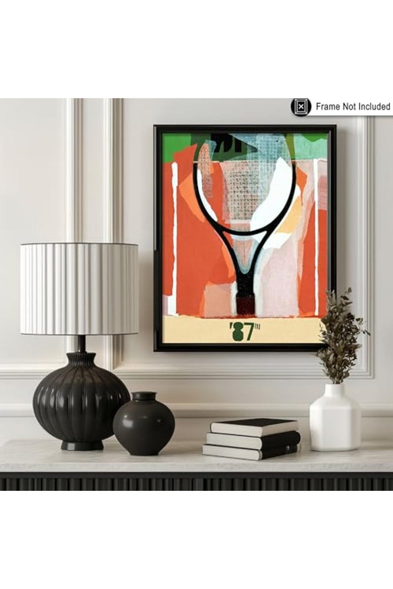 Poster Master Vintage 1987 Tennis Poster - Retro Sport Print - Gift for Men, Women & Athletes - Wall Decor for Bedroom, Living Room or Dorm - 11x14 UNFRAMED Wall Art - Image 4