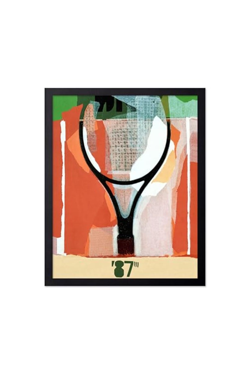 Poster Master Vintage 1987 Tennis Poster - Retro Sport Print - Gift for Men, Women & Athletes - Wall Decor for Bedroom, Living Room or Dorm - 11x14 UNFRAMED Wall Art - Image 2