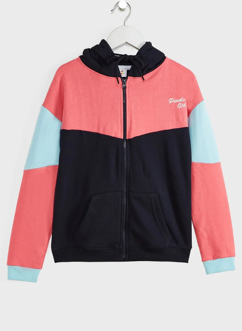Pinata Girls Colorblock Hoodie