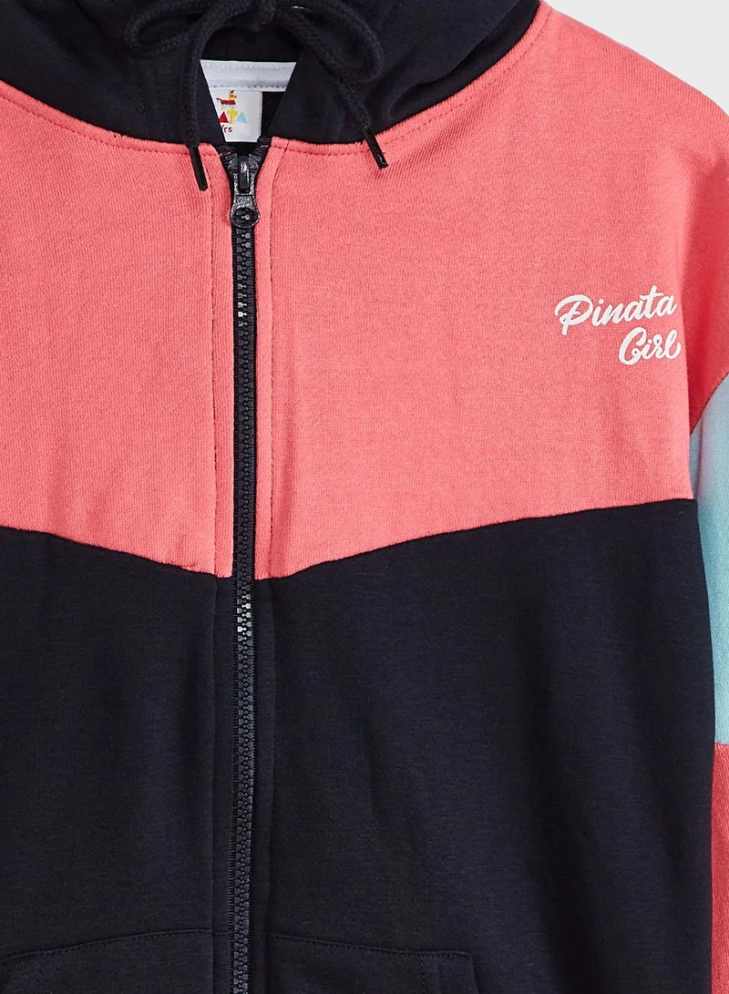 Pinata Girls Colorblock Hoodie